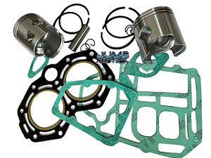 PISTAO MERCURY 25 SEA PRO KIT MOTOR STD