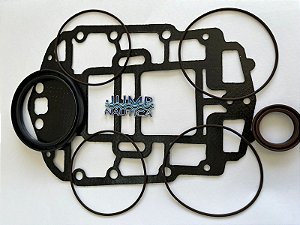 JOGO JUNTAS JOHNSON 90- 15 V4 60G PARCIAL COM RETENTOR KIT