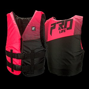 COLETE HOMOLOGADO PRO LIFE NYLON ROSA  G1 (De 55kg a 110 kg)