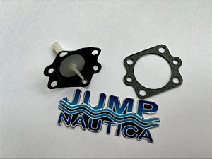 DIAFRAGMA INJETOR CARBURADOR MERCURY 6 8 9.9 15 25 AMERICANO