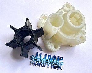 CARCAÇA BOMBA D AGUA YAMAHA 60-90 HP CAIXA ALTA KIT