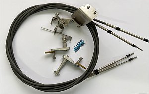 CABO COMANDO YAMAHA 12 PÉS E KIT ADAPTADOR
