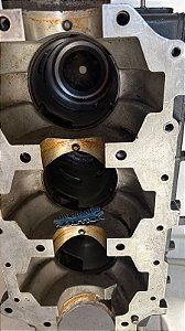 BLOCO MERCURY 75-90 3 CIL PISTÃO 89 MM STD RETIFICADO PARA 0,30-A BASE DE TROCA