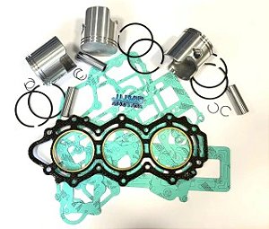 PISTAO MERCURY 40-50 JAPONES JOGO JUNTAS KIT 1 MM