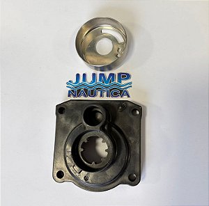 CARCAÇA BOMBA D AGUA YAMAHA 25 BM -VM + COPO KIT