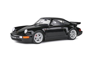 Porsche 911 (964) Turbo 3.6 1993 Preto 1:18 Solido