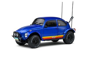 Volkswagen Fusca 1975 Baja Bugs Azul 1:18 Solido