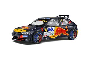 Peugeot 306 Maxi Rally Mont Blanc Red Bull Racing 2021 #4 S. Loeb/d. Elena 1:18 Solido