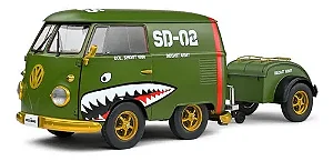 Volkswagen Kool Kombi T1 1950 Army Fighter 1:18 Solido
