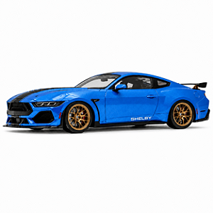 Ford Mustang Shelby Super Snake 2025 Azul 1:18 Solido
