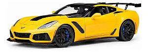 Chevrolet Corvette C7 ZR1 2019 Amarelo 1:18 Autoart