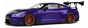 Nissan GT-R (R35) Liberty Walk Body Kit 2.0 2022 Purple Zilla 1:18 Solido