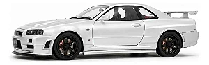 Nissan Skyline (R34) GT-R Z Tune 1999 Prata 1:18 Solido