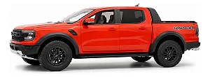 Ford Ranger Raptor V6 2024 Laranja 1:18 Solido
