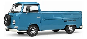 Volkswagen Kombi T2 Pick Up 1968 Azul 1:18 Solido