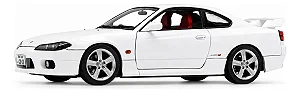 Nissan Silvia S15 SPEC-R 1999 Branco 1:18 Solido