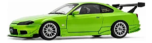 Nissan Silvia S15 SPEC-R Drift 1999 Verde 1:18 Solido