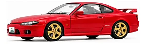 Nissan Silvia S15 SPEC-R Aero 1999 Vermelho 1:18 Solido