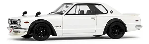 Nissan Skyline (C10) 2000gt-r Hakosuka 1970 Branco 1:18 Solido
