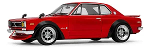 Nissan Skyline GTR (C10) Hakosuka 1970 Vermelho 1:18 Solido