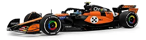 Fórmula 1 McLaren MCL39 Lando Norris 2025 GP Mônaco 1:18 Solido