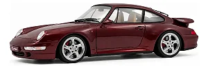 Porsche 911 (993) Turbo 1997 Vermelho Arena 1:18 Solido