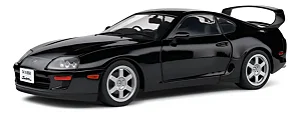 Toyota Supra Mk4 (a80) 1993 Preto 1:18 Solido