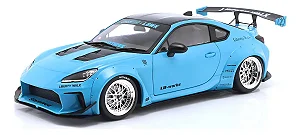 Toyota Gr86 Body Kit Liberty Walk Inozetek 2024 Azul Bebê 1:18 Solido