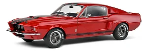 Mustang Shelby Gt500 Fastback 1967 Vermelho 1:18 Solido