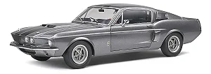 Mustang Shelby Gt500 Fastback 1967 Cinza 1:18 Solido