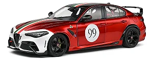 Alfa Romeo Giulia GTA-M 2022 Vermelho 1:18 Solido