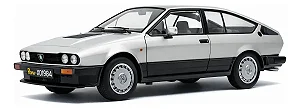 Alfa Romeo Gtv6 3.0 V6 1984 Prata 1:18 Solido