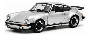 Porsche 911 Turbo 1974 Prata 1:24 Welly