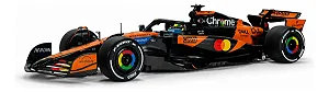 Fórmula 1 Mclaren MCL39 Oscar Piastri 2025 Grande Prêmio da China 1:18 Solido