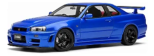 Nissan R34 GTR Z-tune Nismo 2005 Azul 1:18 Autoart