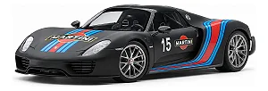 Porsche 918 Spyder Weissach Martini 1:18 Autoart