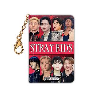 Livro-Chaveiro Pop Book Stray Kids