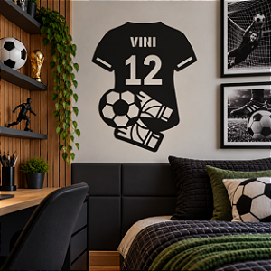 Camisa de Goleiro Personalizada Nome e Número