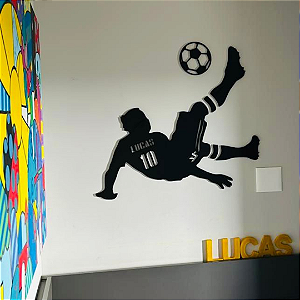 Futebol Bicicleta Personalizada Nome e Número