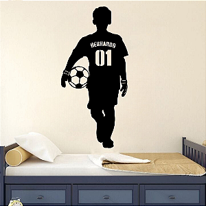 Goleiro Menino Nome e Número