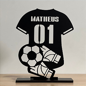 Camisa Goleiro Troféu Nome e Número