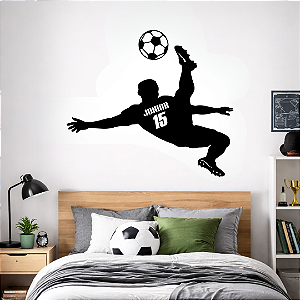 Futebol Bicicleta Voleio Personalizado Nome e Número