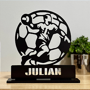 Handebol Arremesso Nome e Número Troféu