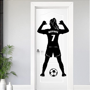 Jogadora Futebol Nome e Número