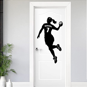 Handebol Arremesso Feminino Nome e Número