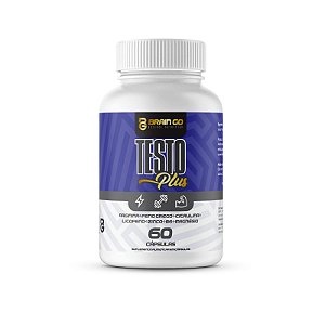 TESTO PLUS HORMONAL 60 CAPS - BRAIN GO