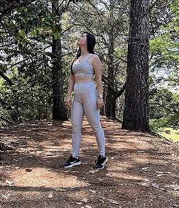 Calça Legging Feminina Básica Cromo