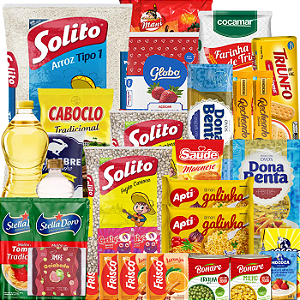 Cesta Básica Completa Domestica 31 Itens