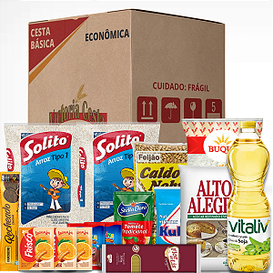 Cesta Básica para Doações 16 itens