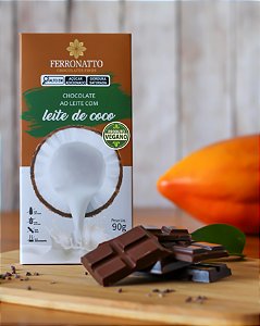 Barra Chocolate ao Leite de Coco 90g